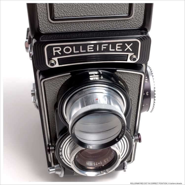 ROLLEINAR RED DOT IN CORRECT POSITION