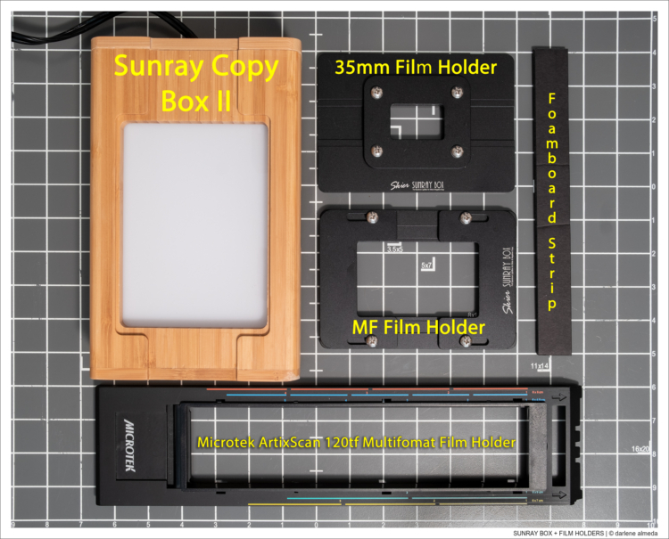 SUNRAY BOX + FILM HOLDERS