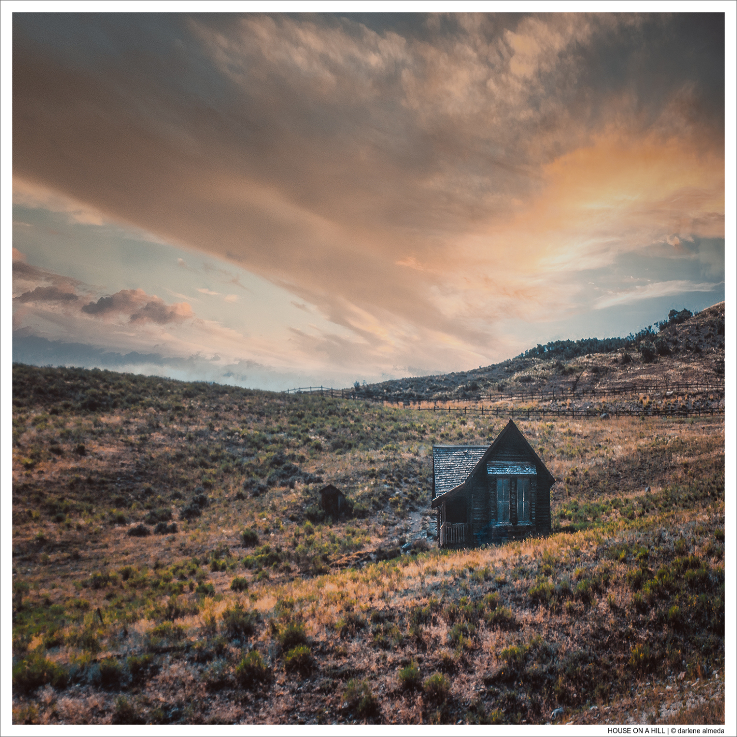 HOUSE ON A HILL