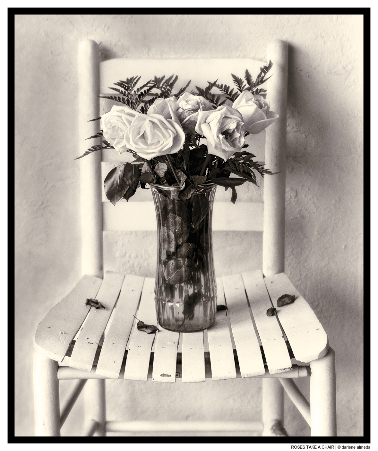 ROSES TAKE A CHAIR