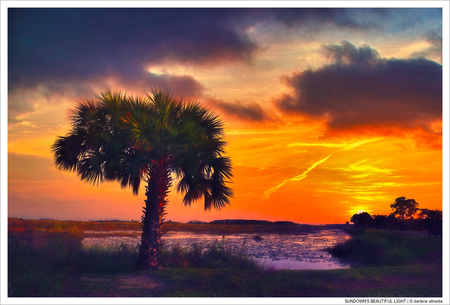 SUNDOWN'S BEAUTIFUL LIGHT