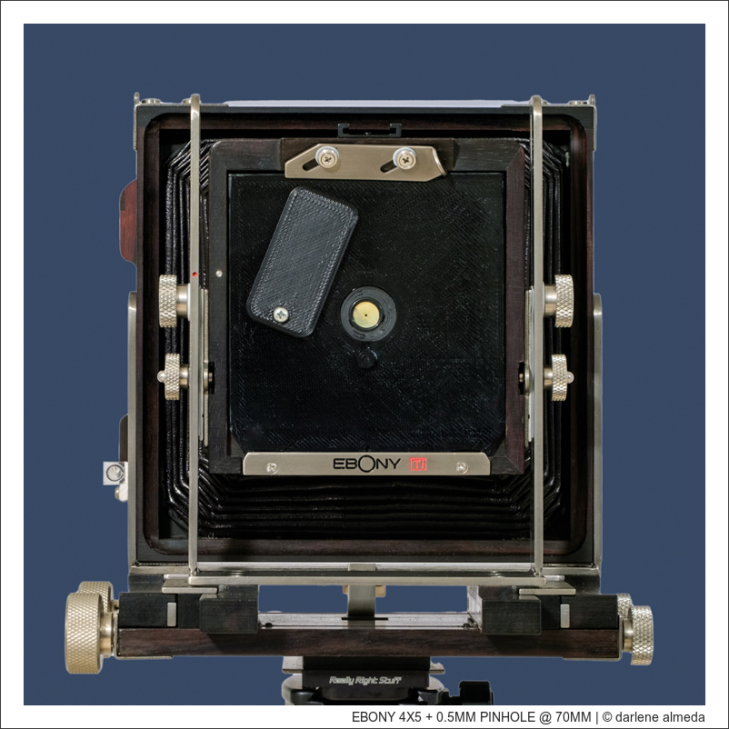 Pinhole Photography: 4×5 Field Camera Pin-tography