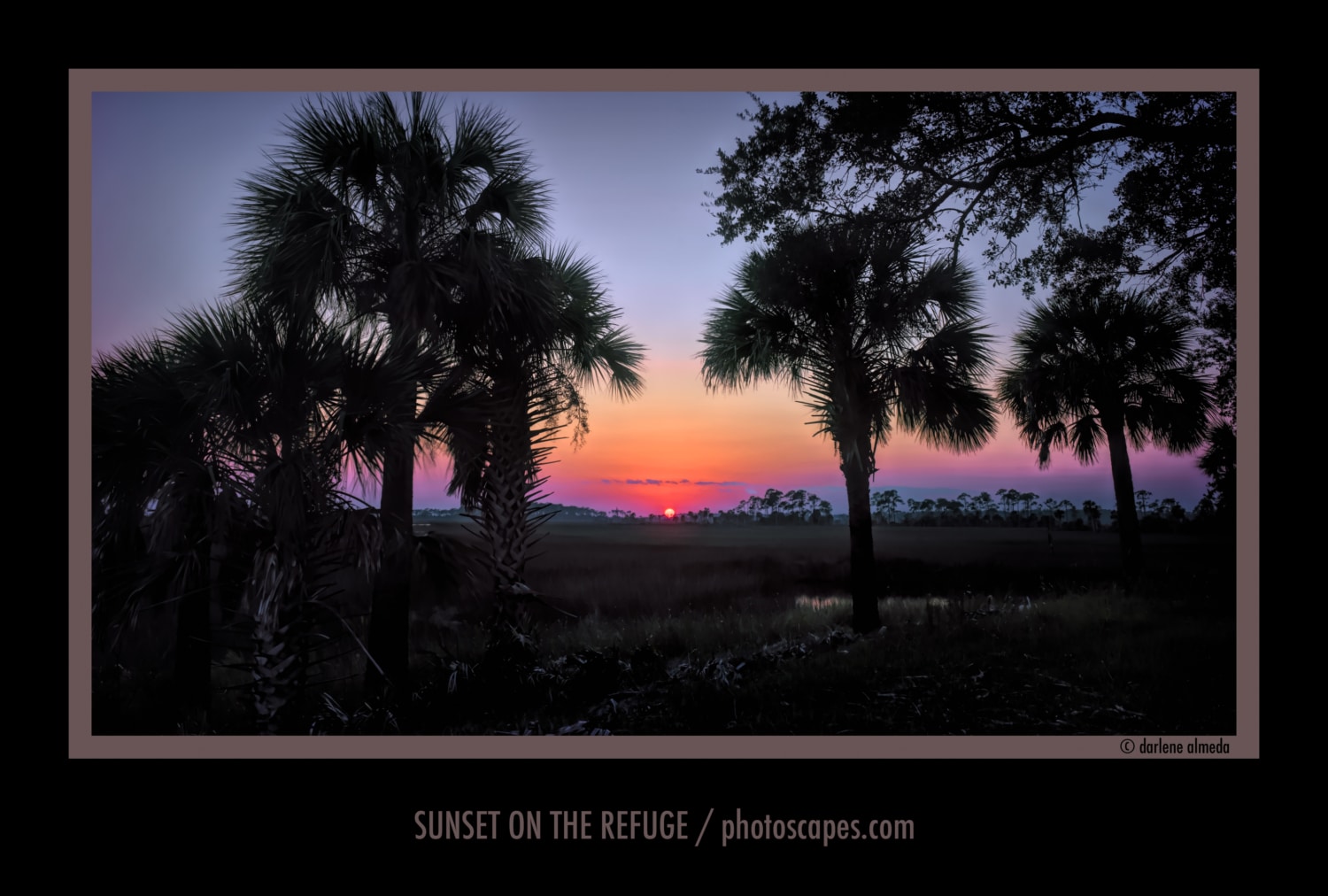 SUNSET ON THE REFUGE