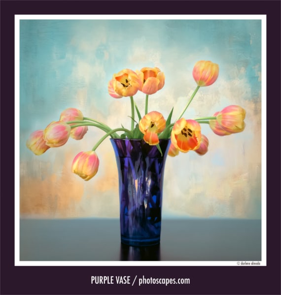 PURPLE VASE