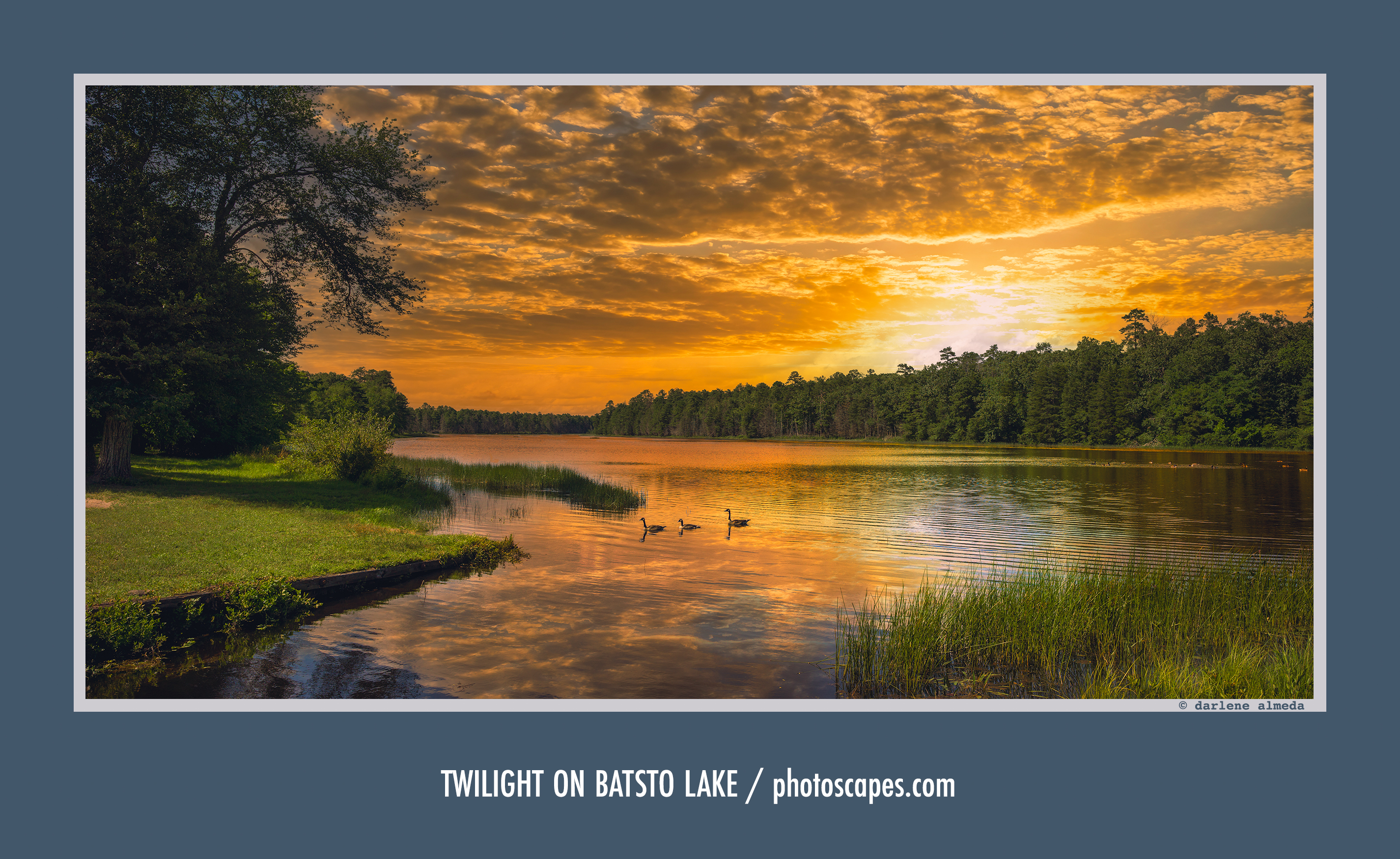 A Jersey Girl Remembers: Twilight on Batsto Lake