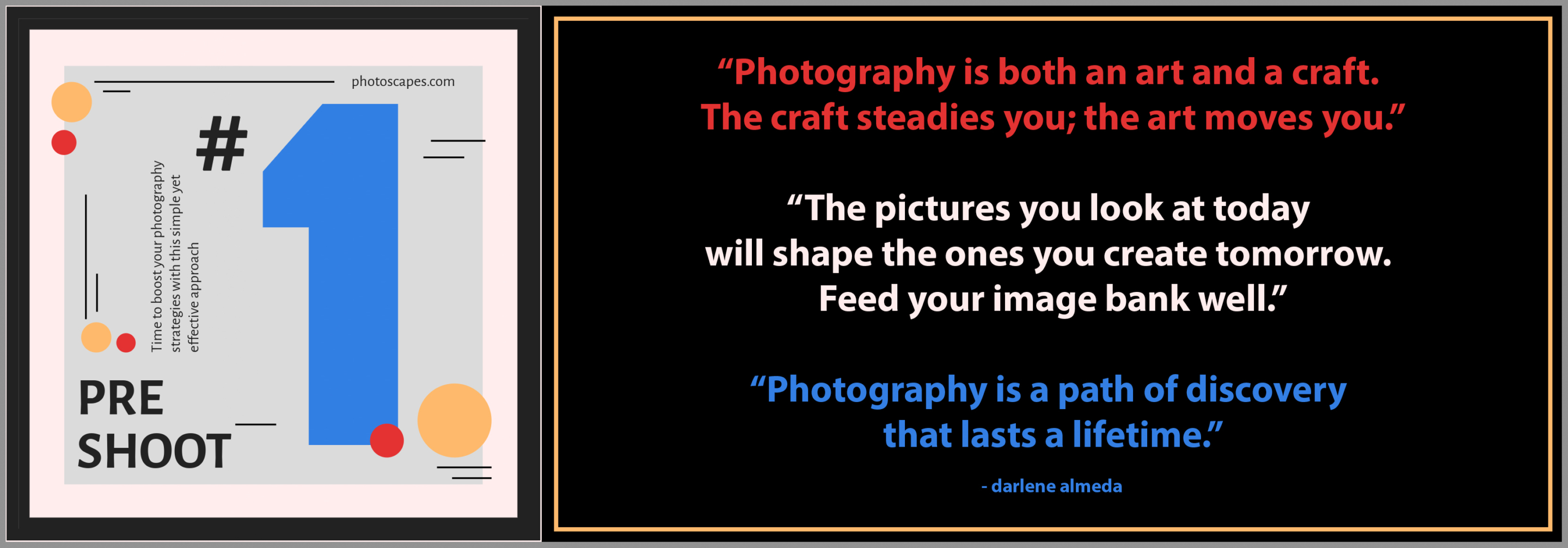The Pre Shoot: Preparation Shapes Creativity The Pre Shoot: Preparation Shapes Creativity