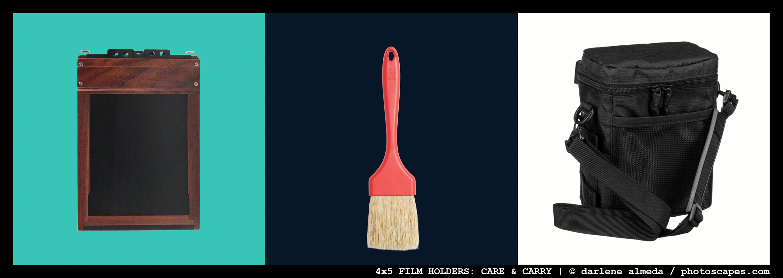 4x5 FILM HOLDERS: CARE & CARRY 4x5 FILM HOLDERS: CARE & CARRY