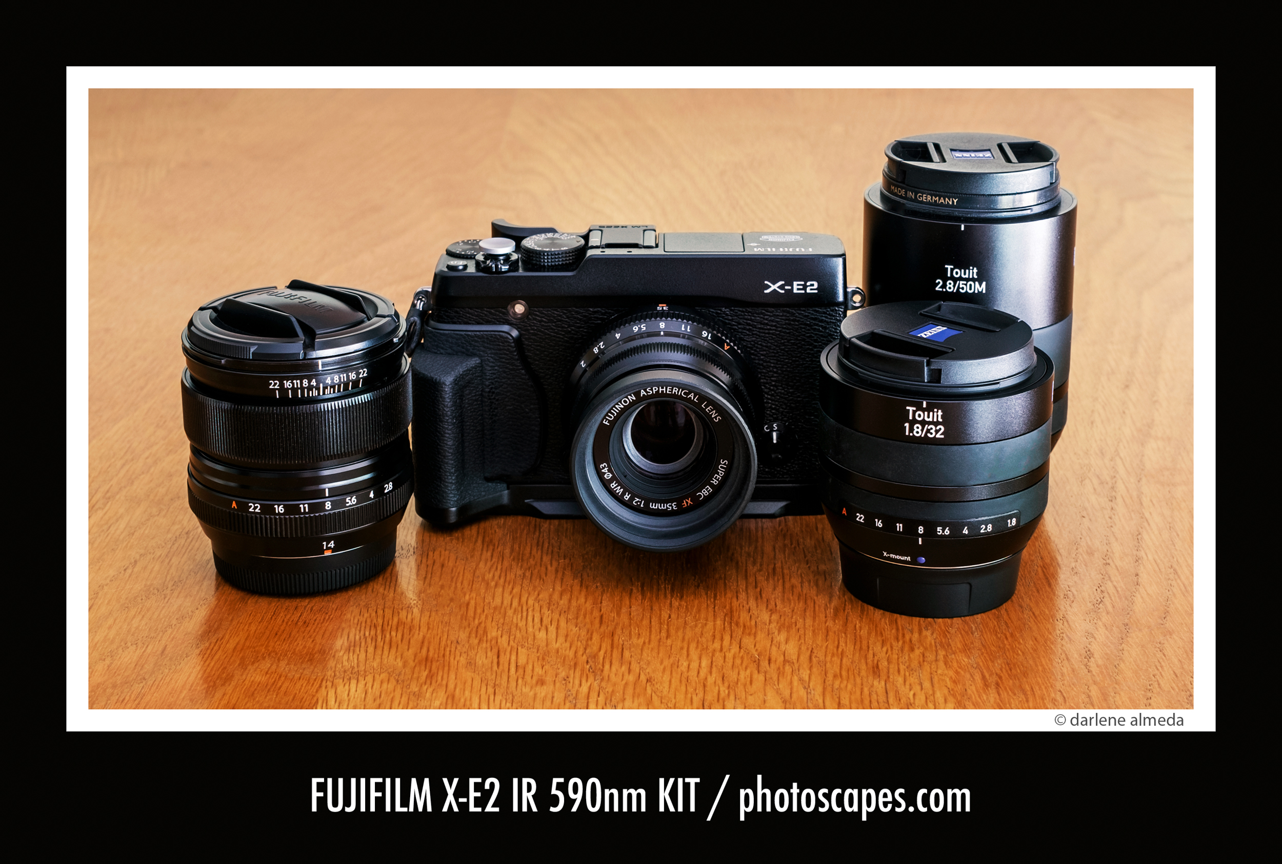 FUJIFILM XE-2 IR CAMERA KIT