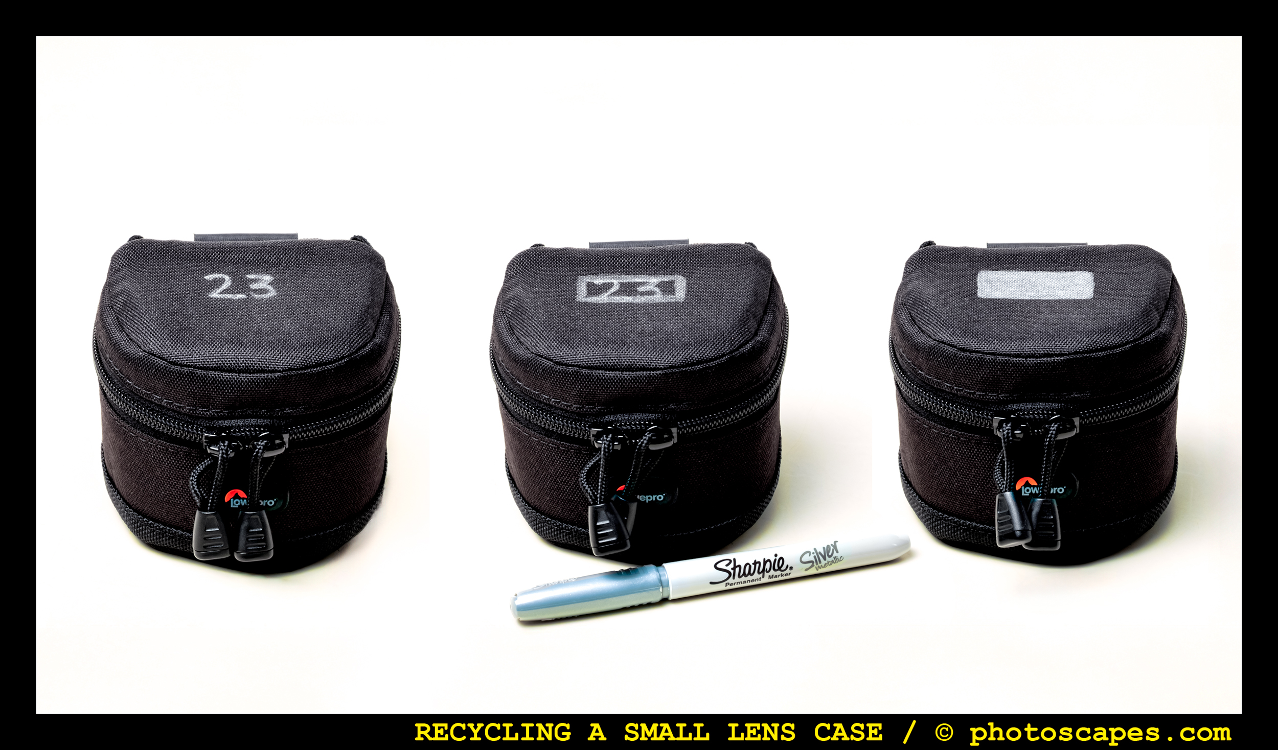 RECYCLING A SMALL LENS CASE