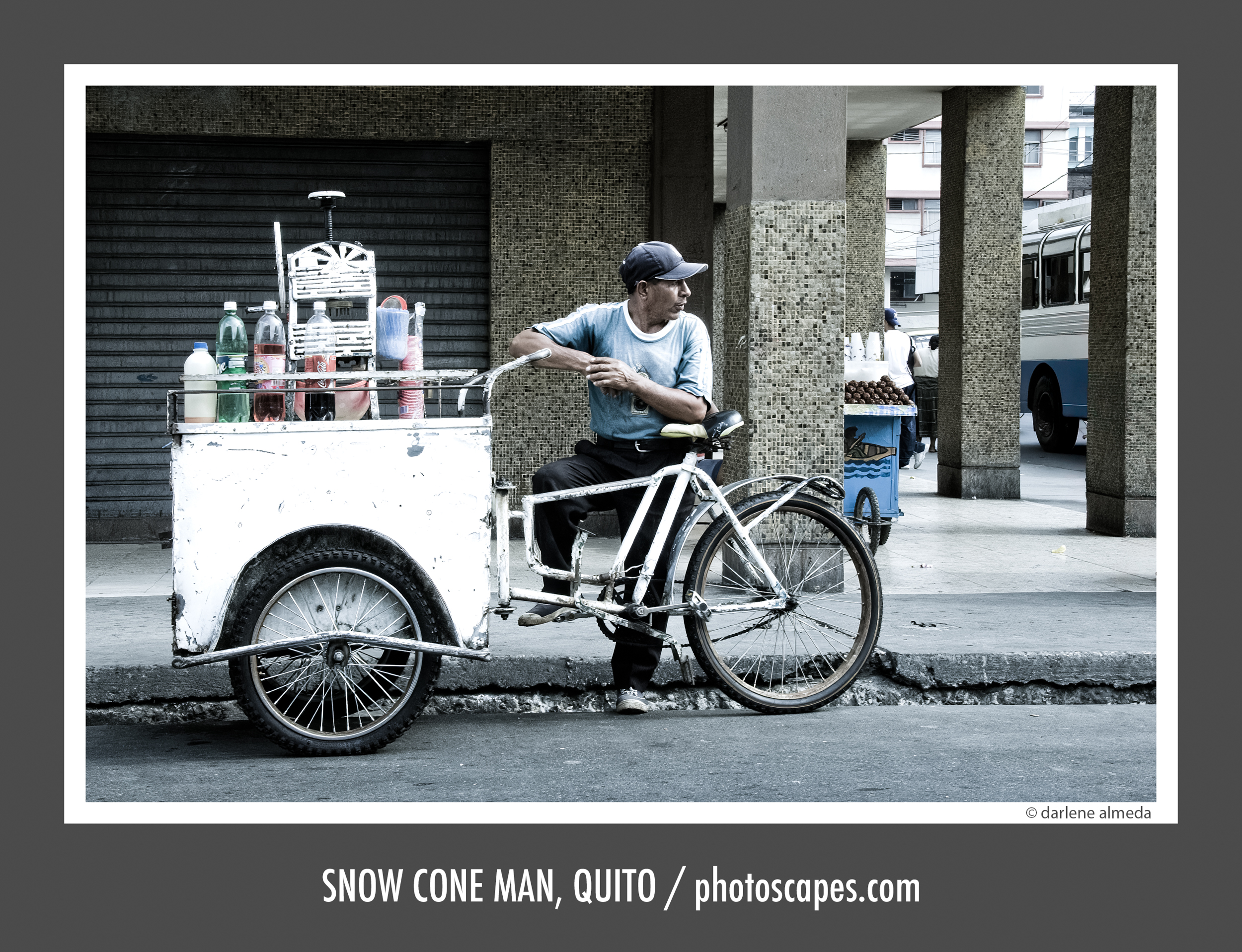 SNOW CONE MAN, QUITO