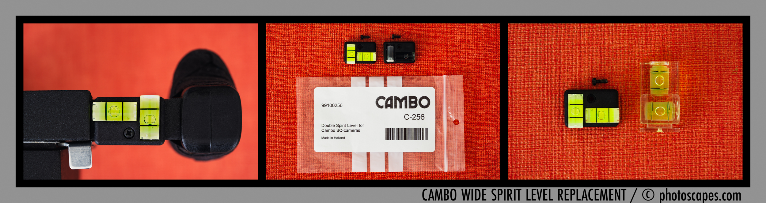CAMBO WIDE SPIRIT LEVEL REPLACEMENT