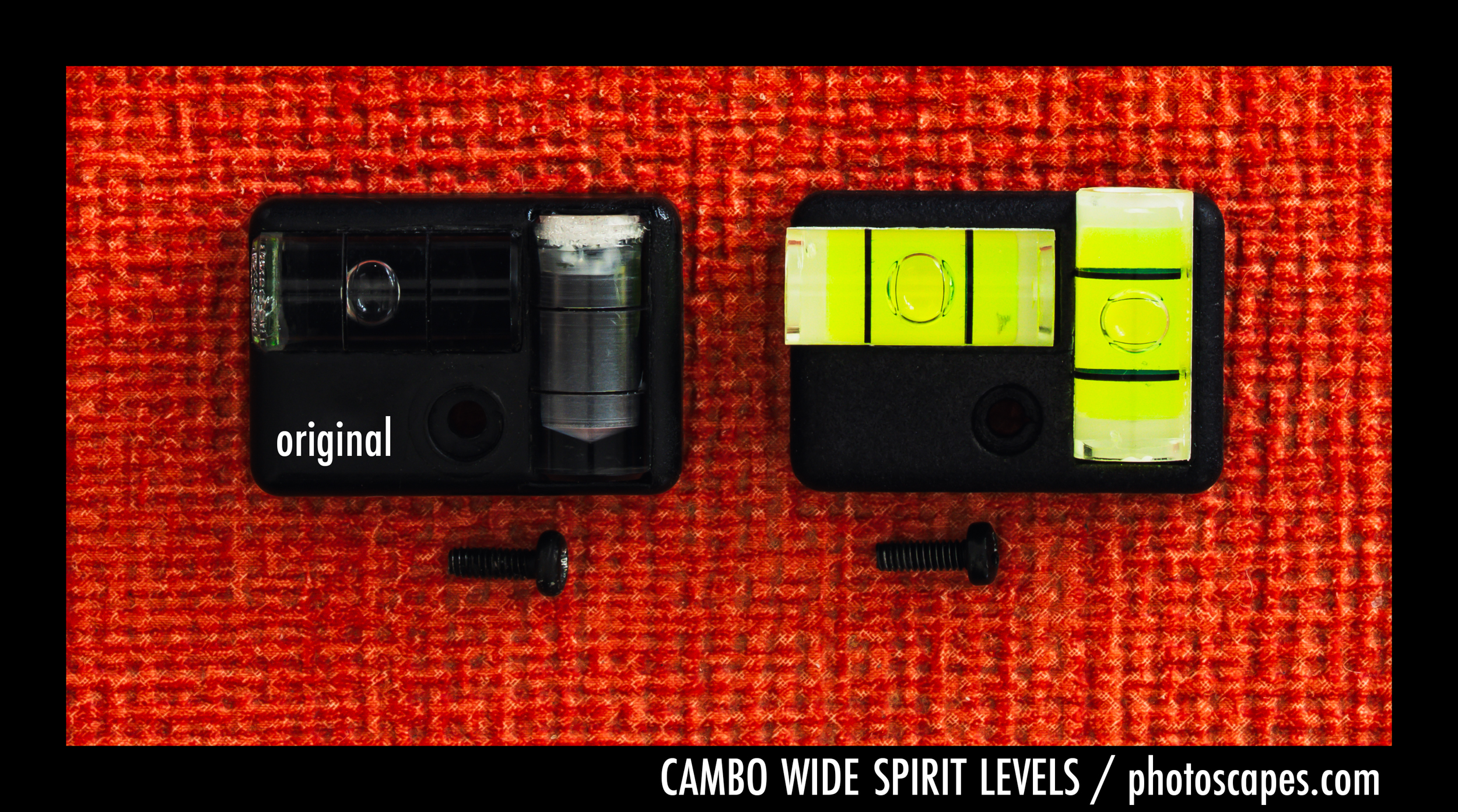 CAMBO WIDE SPIRIT LEVELS