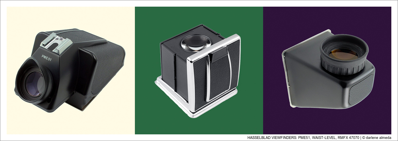 HASSELBLAD VIEWFINDERS: PME51, WAISTE LEVEL, RMFX 47070